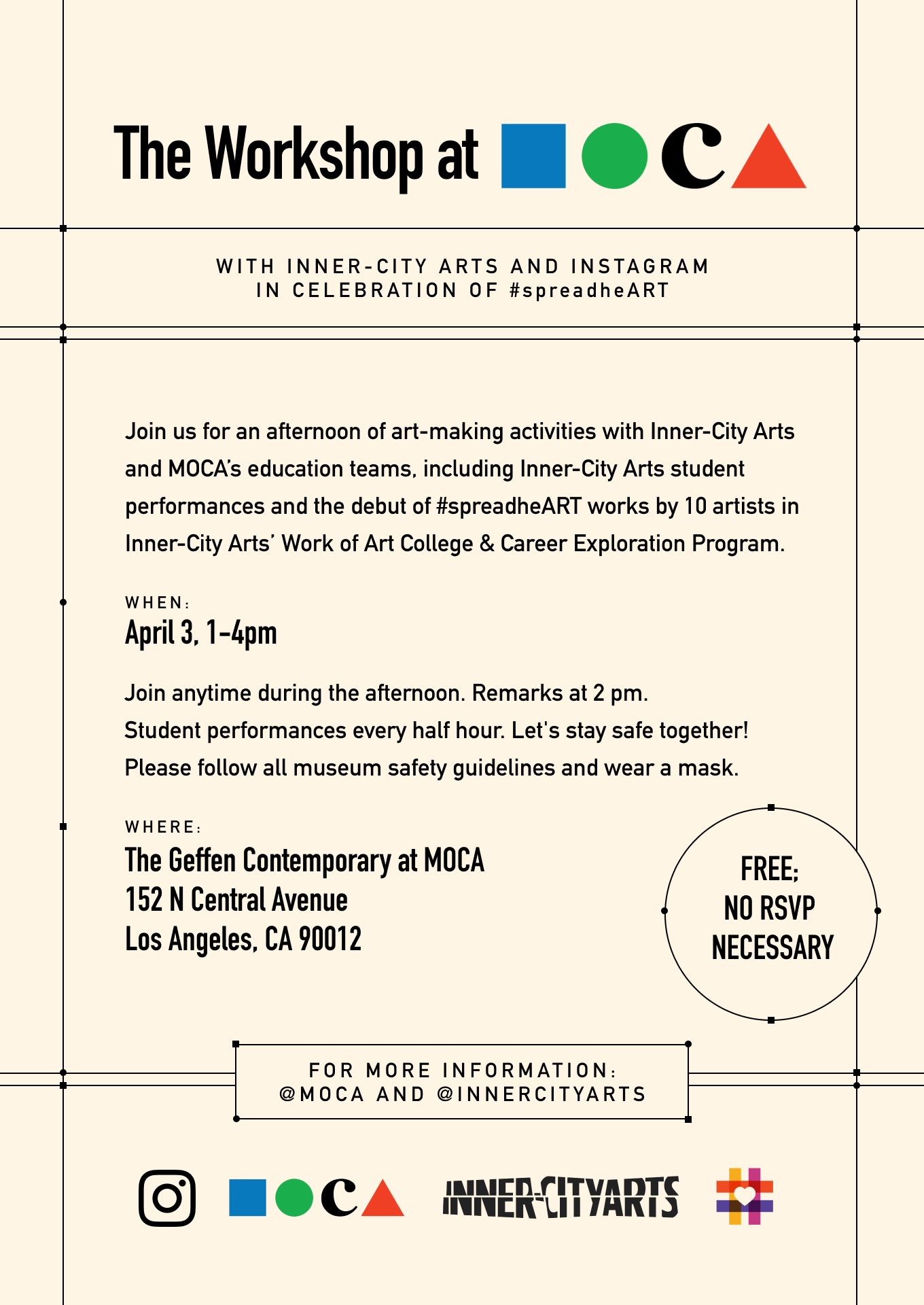 Invitation – The Workshop at MOCA (email)