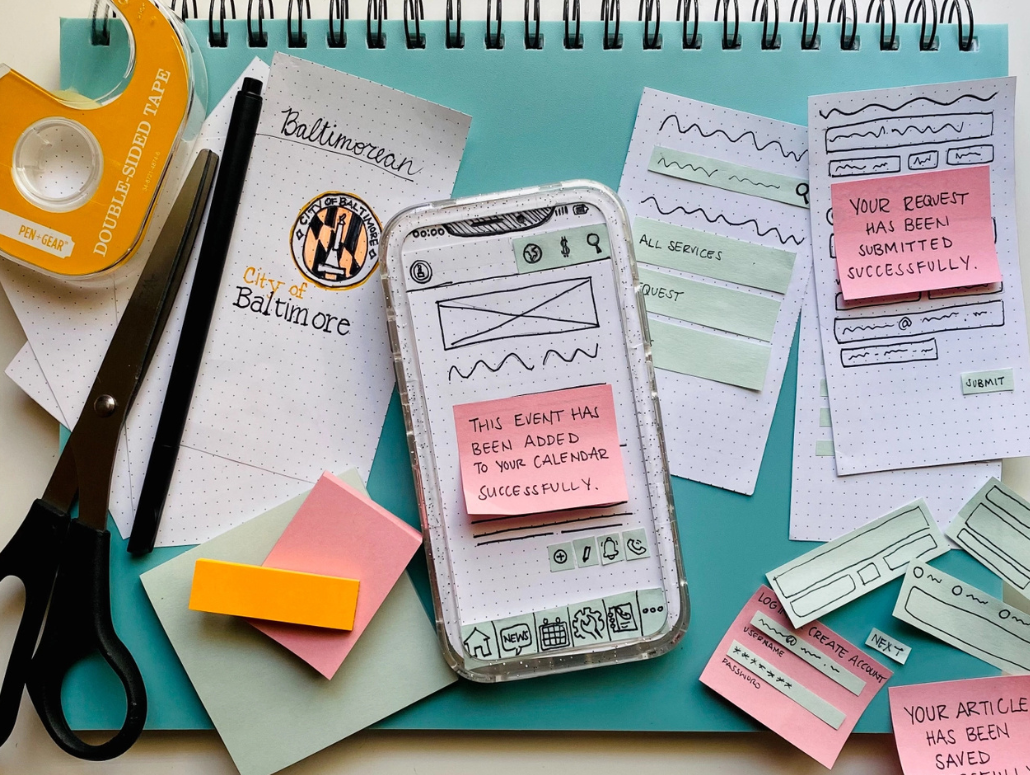Design App event header